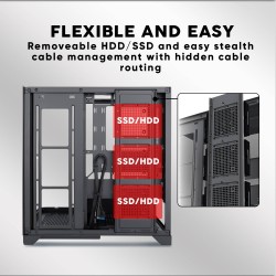 Buy Armaggeddon Aquaron Xtreme - EATX Gaming Case Black in Cyprus, Nicosia, Limassol, Larnaka, Pafos