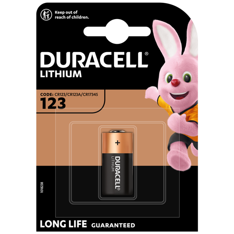 Buy Duracell Lithium Ultra - CR123A - 1pc Card in Cyprus, Nicosia, Limassol, Larnaka, Pafos