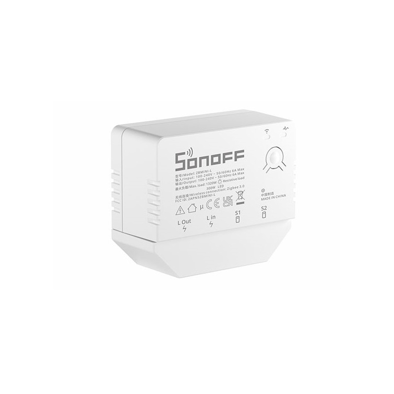Buy Sonoff Zigbee 3.0 Smart Switch - ZBMINI-L - Zigbee 3.0 in Cyprus, Nicosia, Limassol, Larnaka, Pafos