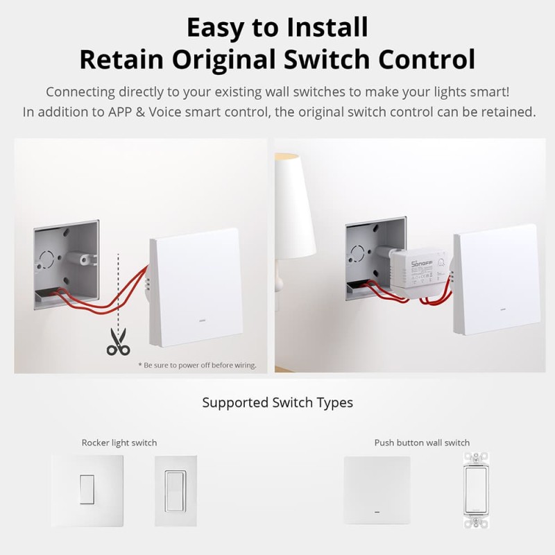 Buy Sonoff Zigbee 3.0 Smart Switch - ZBMINI-L - Zigbee 3.0 in Cyprus, Nicosia, Limassol, Larnaka, Pafos