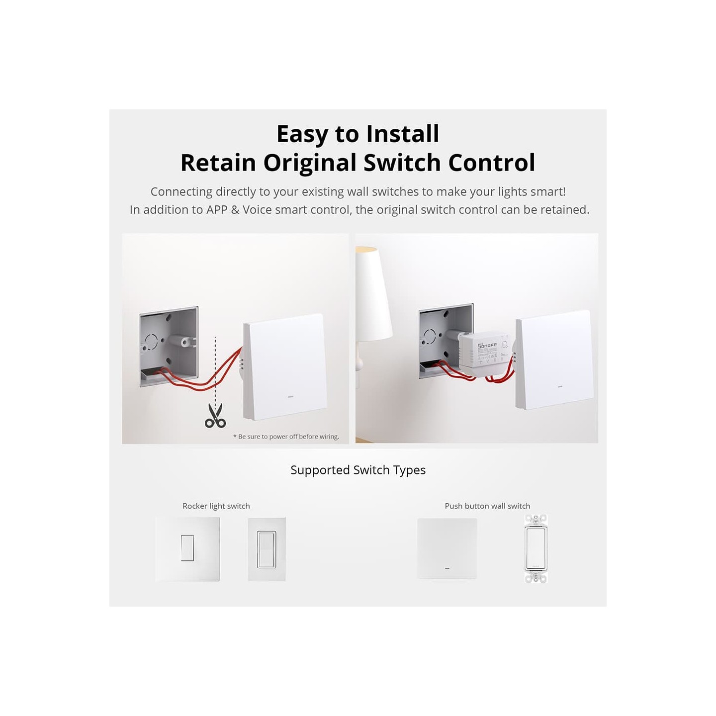 Sonoff Zigbee 3.0 Smart Switch - ZBMINI-L - Zigbee 3.0 — Buy in Cyprus with Fast Delivery