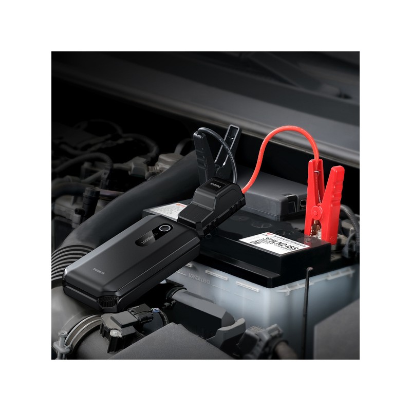 Buy Baseus Car Jump Start Booster & Powerbank - 10000mAh 1000A Super Energy Air ... in Cyprus, Nicosia, Limassol, Larnaka, Pafos