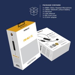 Buy SonicGear Headset - WMH 100 UL - Wireless Headset Microphone in Cyprus, Nicosia, Limassol, Larnaka, Pafos