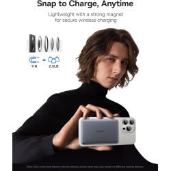 Buy Baseus Powerbank Wireless 20W 5000mAh PicoGo - AM41 - Wireless 20W 5000mAh P... in Cyprus, Nicosia, Limassol, Larnaka, Pafos