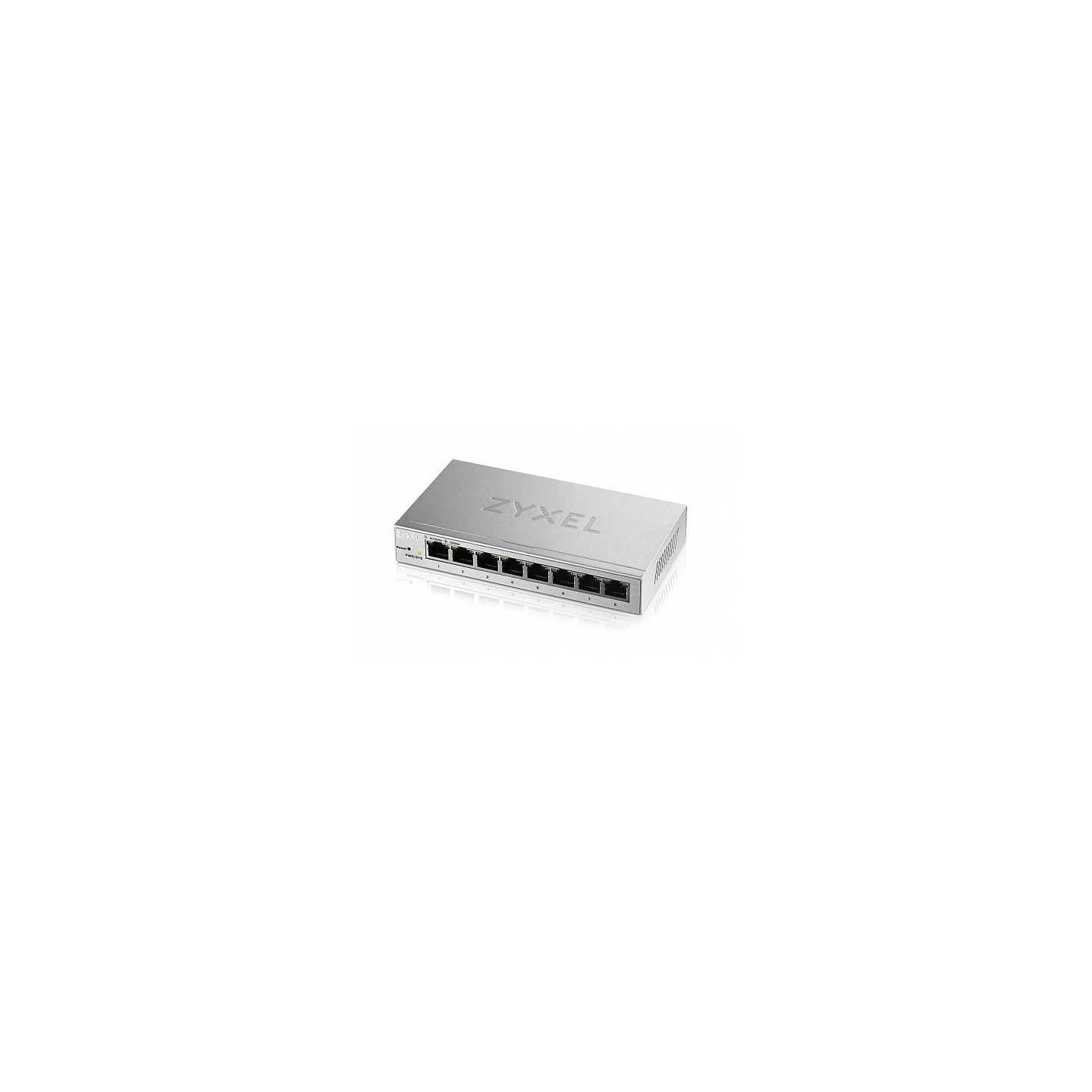 Zyxel Switch - GS1200-8 - Gigabit Ethernet Managed 8-Port Metal UK Plug — Buy in Cyprus with Fast Delivery