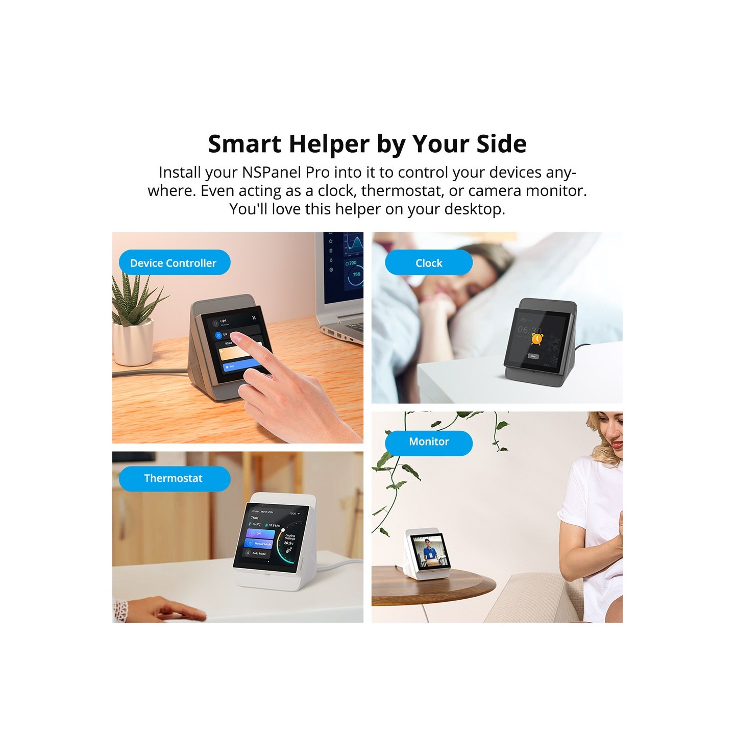 Sonoff Wifi Smart NS Panel Pro - Enclosure Stand — Buy in Cyprus with Fast Delivery