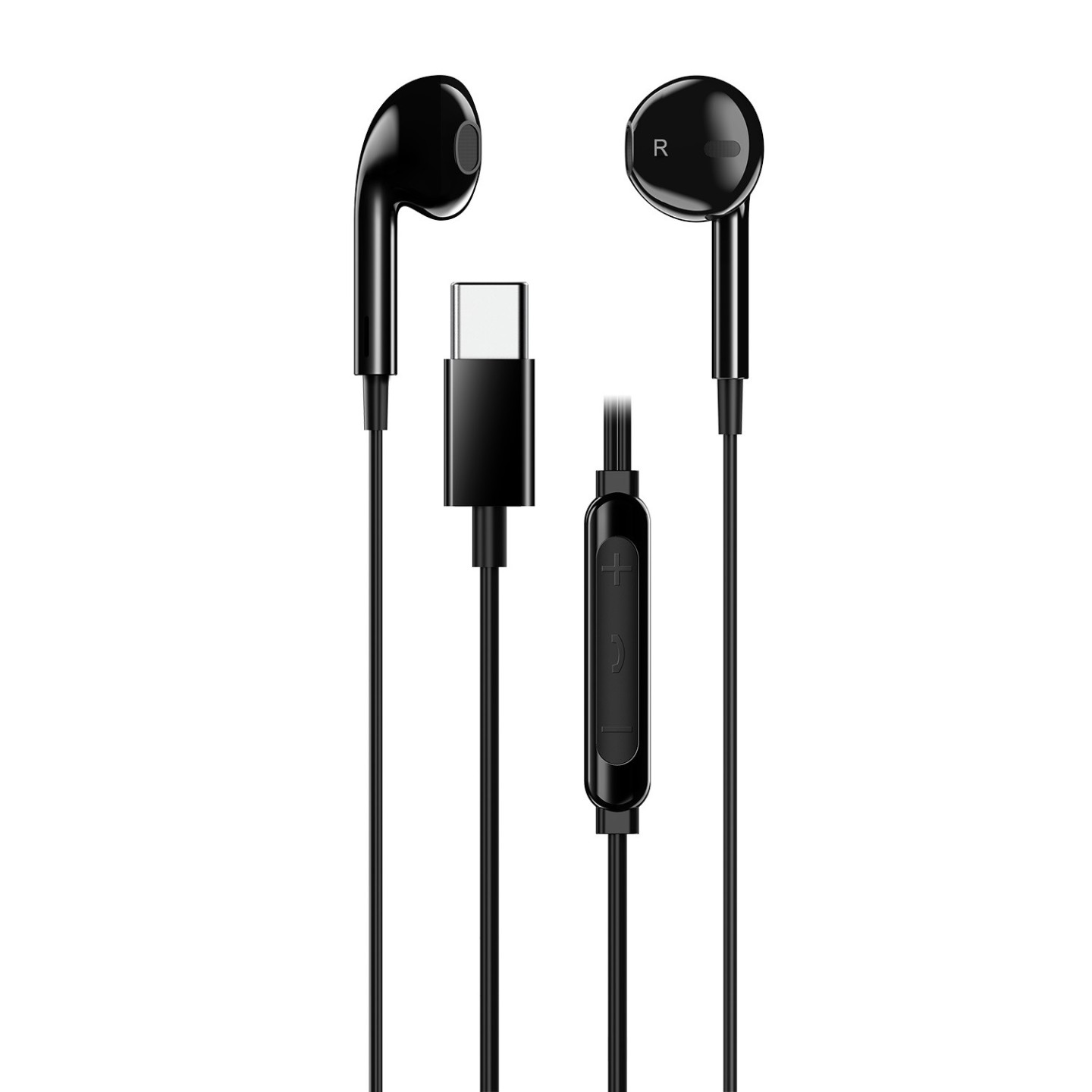Genius Mobile Headset In-Ear USB-C Inline Control - HS-M365 - Black — Buy in Cyprus with Fast Delivery