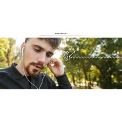 Buy Genius Mobile Headset In-Ear USB-C Inline Control - HS-M365 - Black in Cyprus, Nicosia, Limassol, Larnaka, Pafos