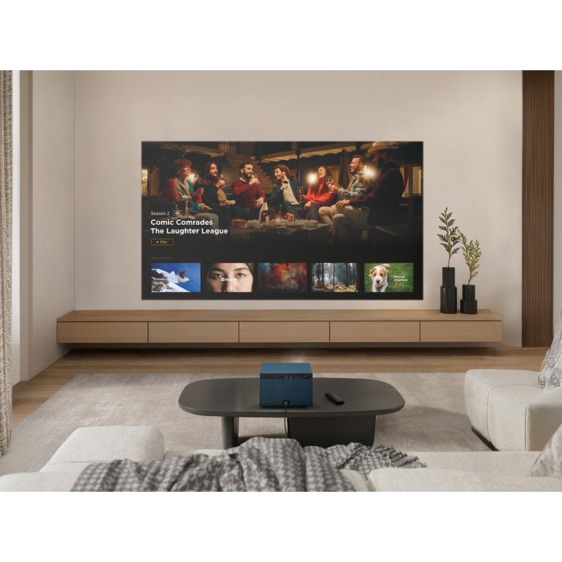 Buy Viewsonic Projector - LX60HD - 1080p Smart LED Google TV Netflix in Cyprus, Nicosia, Limassol, Larnaka, Pafos