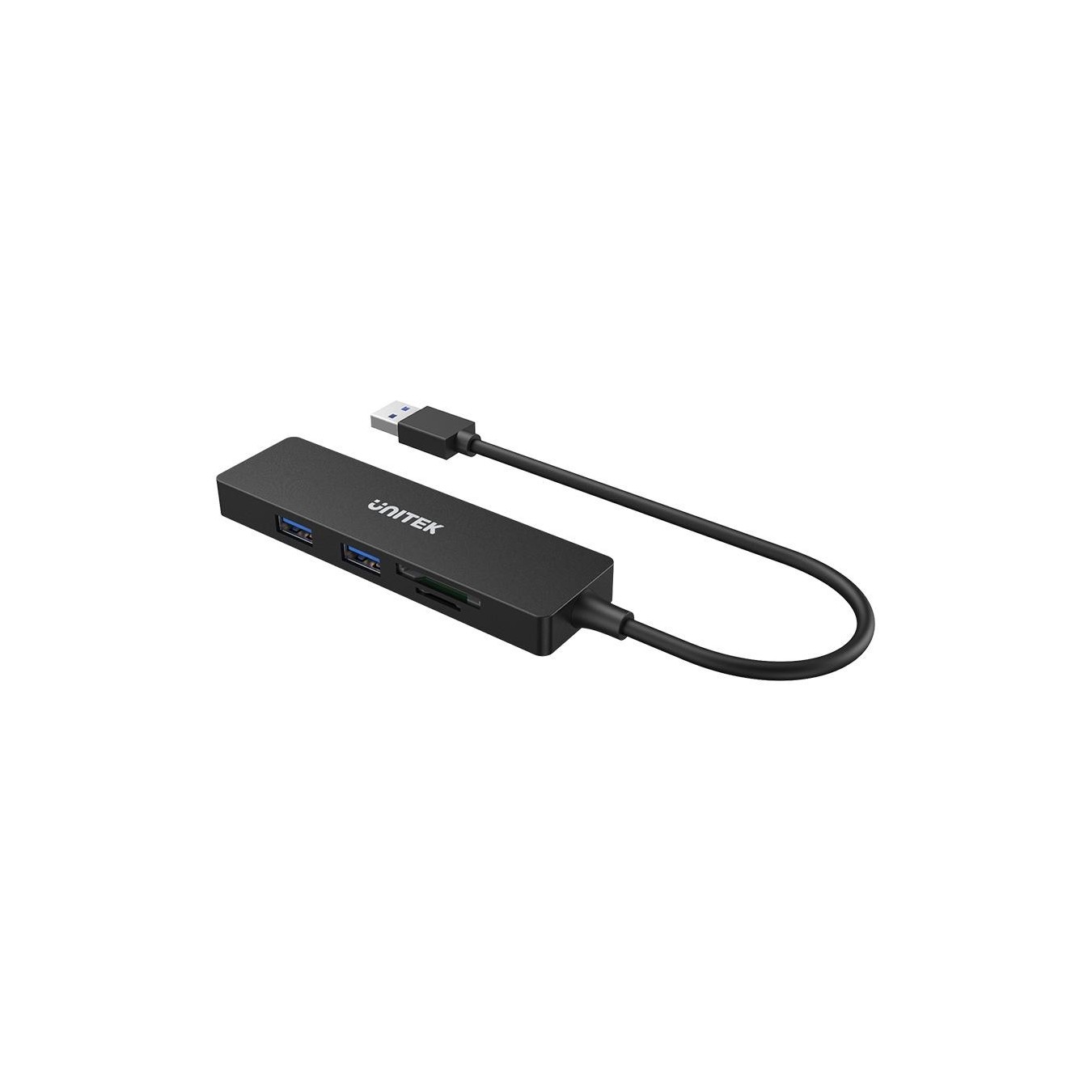 Unitek H1108A USB 3.1 3-Port Hub with Card Reader – 5Gbps SD/microSD Reader | Armenius Store