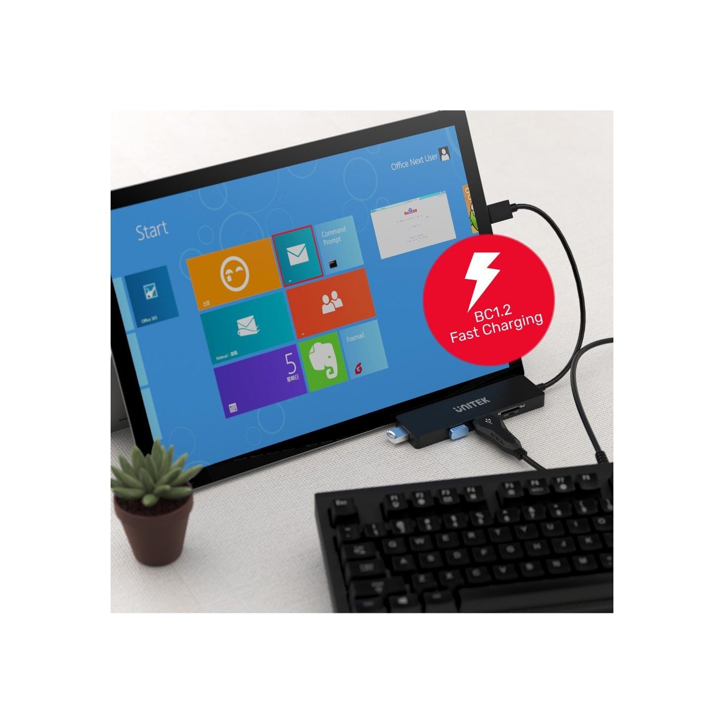 Unitek H1108A USB 3.1 Gen1 3-Port Hub + SD/microSD Reader — Armenius Store Cyprus