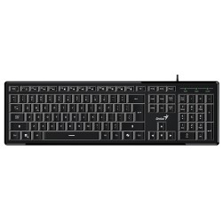 Genius SlimStar 820 Wired Illuminated AI Keyboard English (Boxed) — Buy in Cyprus with Fast Delivery