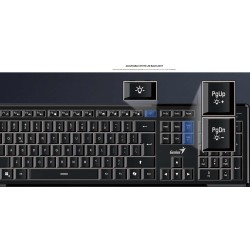 Genius SlimStar 820 Wired Illuminated AI Keyboard English (Boxed) — Buy in Cyprus with Fast Delivery