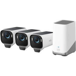 Buy Anker Eufy Security Camera Kit - eufyCam S3 Pro - 3Pack & Homebase3 in Cyprus, Nicosia, Limassol, Larnaka, Pafos