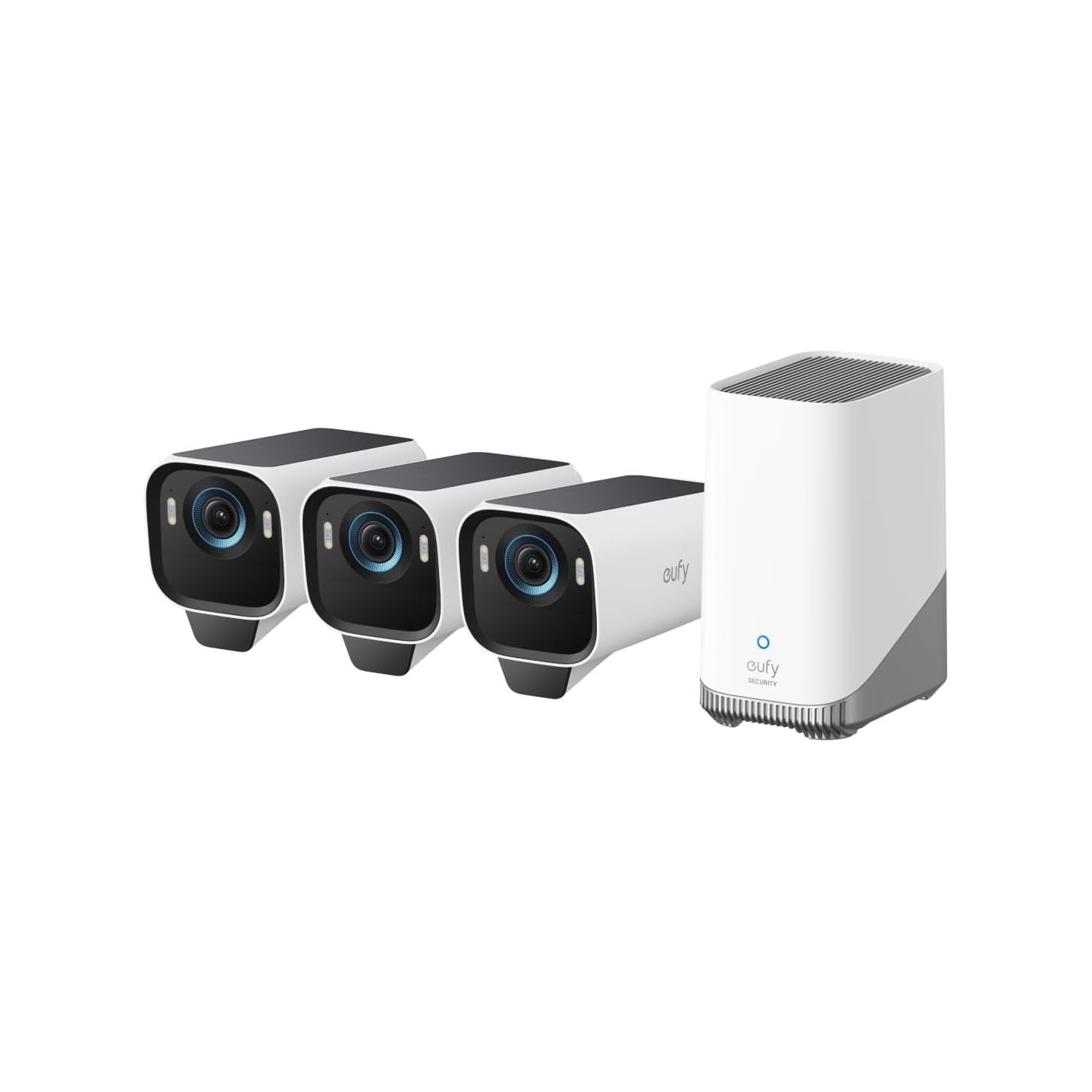 Anker Eufy Security Camera Kit - eufyCam S3 Pro - 3Pack & Homebase3 — Buy in Cyprus with Fast Delivery