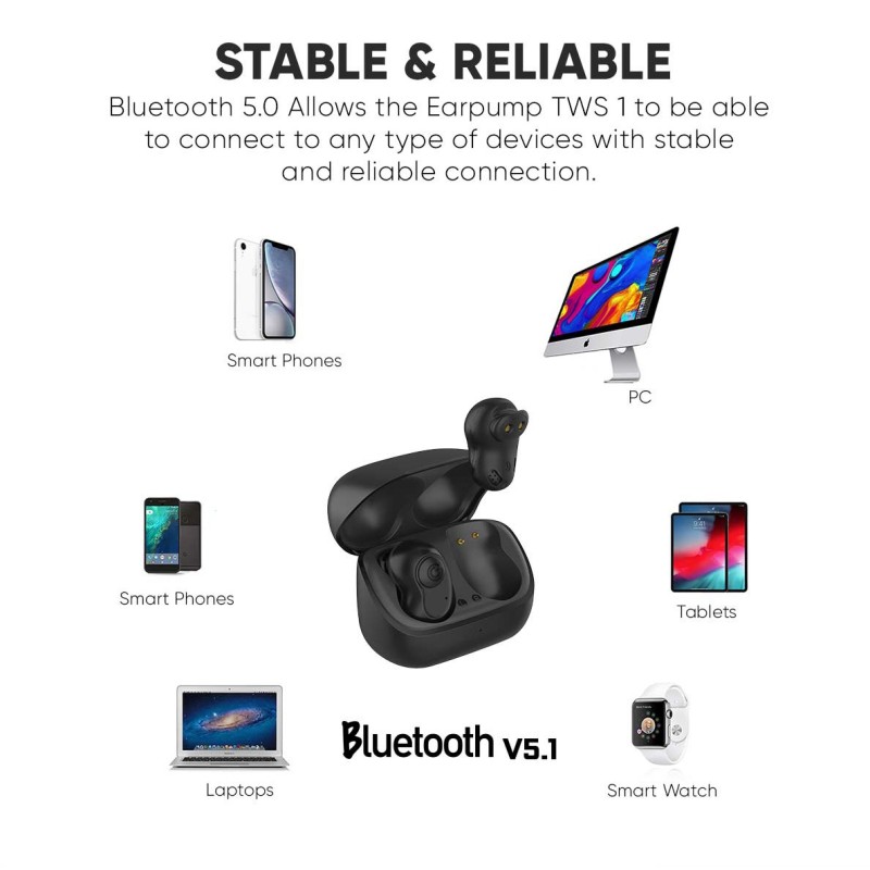 Buy SonicGear EARPUMP Earphones - COMFY1 - TWS IPX5 Pink in Cyprus, Nicosia, Limassol, Larnaka, Pafos