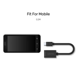 Buy Unitek Micro-USB Male to USB-A Female OTG 20cm - Y-C438GBK - Micro-USB Male ... in Cyprus, Nicosia, Limassol, Larnaka, Pafos