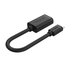 Buy Unitek Micro-USB Male to USB-A Female OTG 20cm - Y-C438GBK - Micro-USB Male ... in Cyprus, Nicosia, Limassol, Larnaka, Pafos