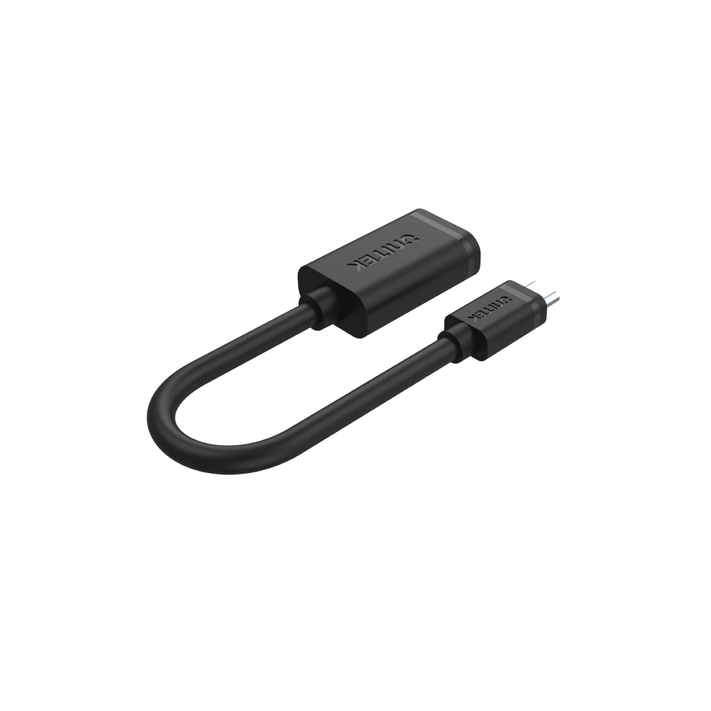 Unitek Micro-USB Male to USB-A Female OTG 20cm - Y-C438GBK - Micro-USB Male to USB-A Female OTG 20cm