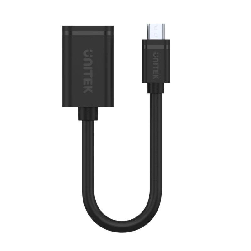Buy Unitek Micro-USB Male to USB-A Female OTG 20cm - Y-C438GBK - Micro-USB Male ... in Cyprus, Nicosia, Limassol, Larnaka, Pafos