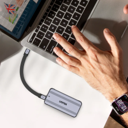 Buy Unitek USB-C NVME PCIe Enclosure - S1242A - USB 4.0 40Gbps w Cooling Fan in Cyprus, Nicosia, Limassol, Larnaka, Pafos