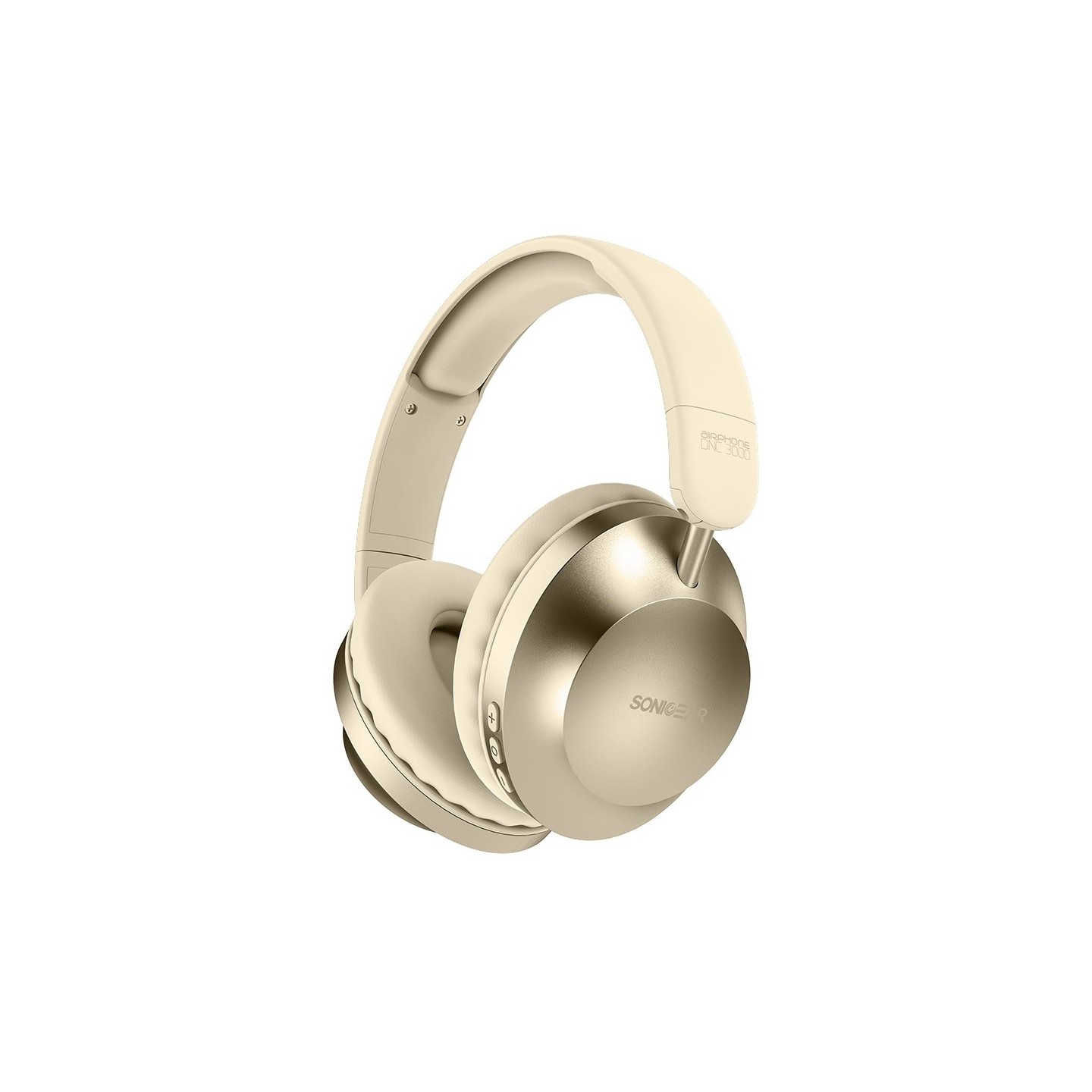 SonicGear Headphones Bluetooth AIRPHONE - DNC3000 - Champagne Gold — Buy in Cyprus with Fast Delivery