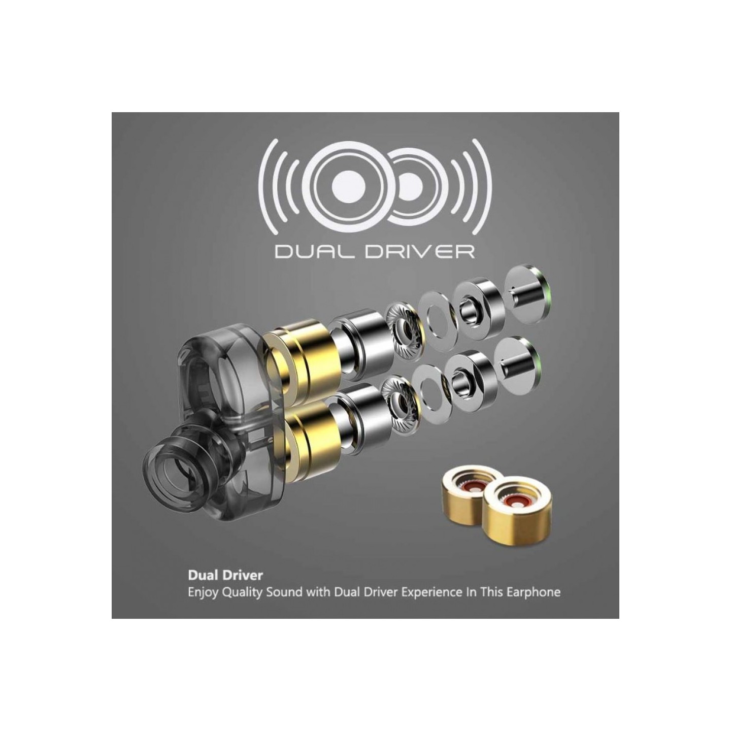 SonicGear HYPERBASS Earphones - TWS 7 - Dual Driver, Sweatproof, Black — Buy in Cyprus with Fast Delivery