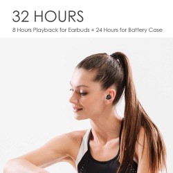 Buy SonicGear HYPERBASS Earphones - TWS 7 - Dual Driver, Sweatproof, Black in Cyprus, Nicosia, Limassol, Larnaka, Pafos