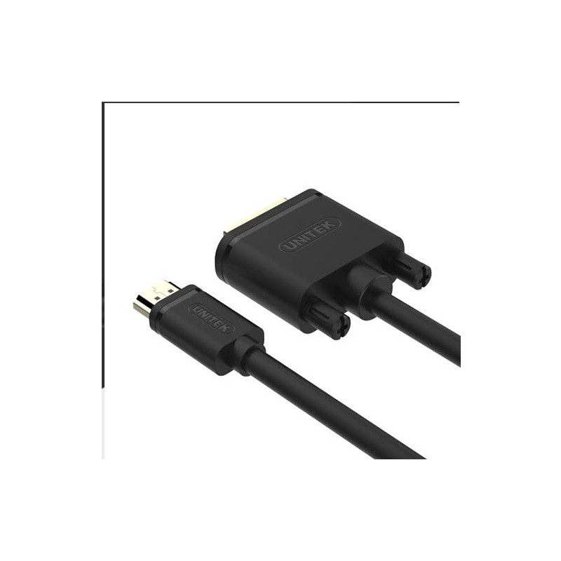 Buy Unitek VC HDMI to DVI24+1 3.0m Cable - Y-C219E - HDMI to DVI24+1 3.0m Cable in Cyprus, Nicosia, Limassol, Larnaka, Pafos