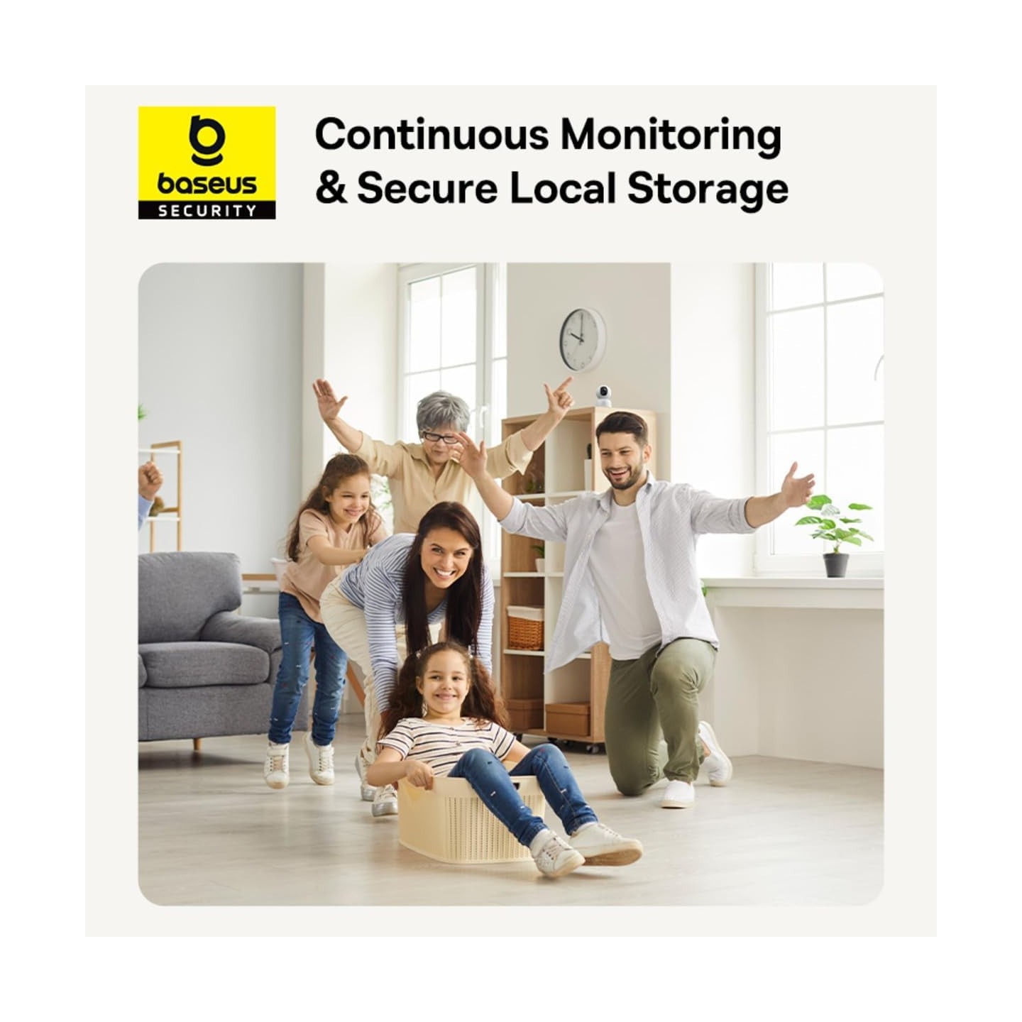 Baseus Security - P1 Lite - Indoor Camera 2K White EU — Buy in Cyprus with Fast Delivery