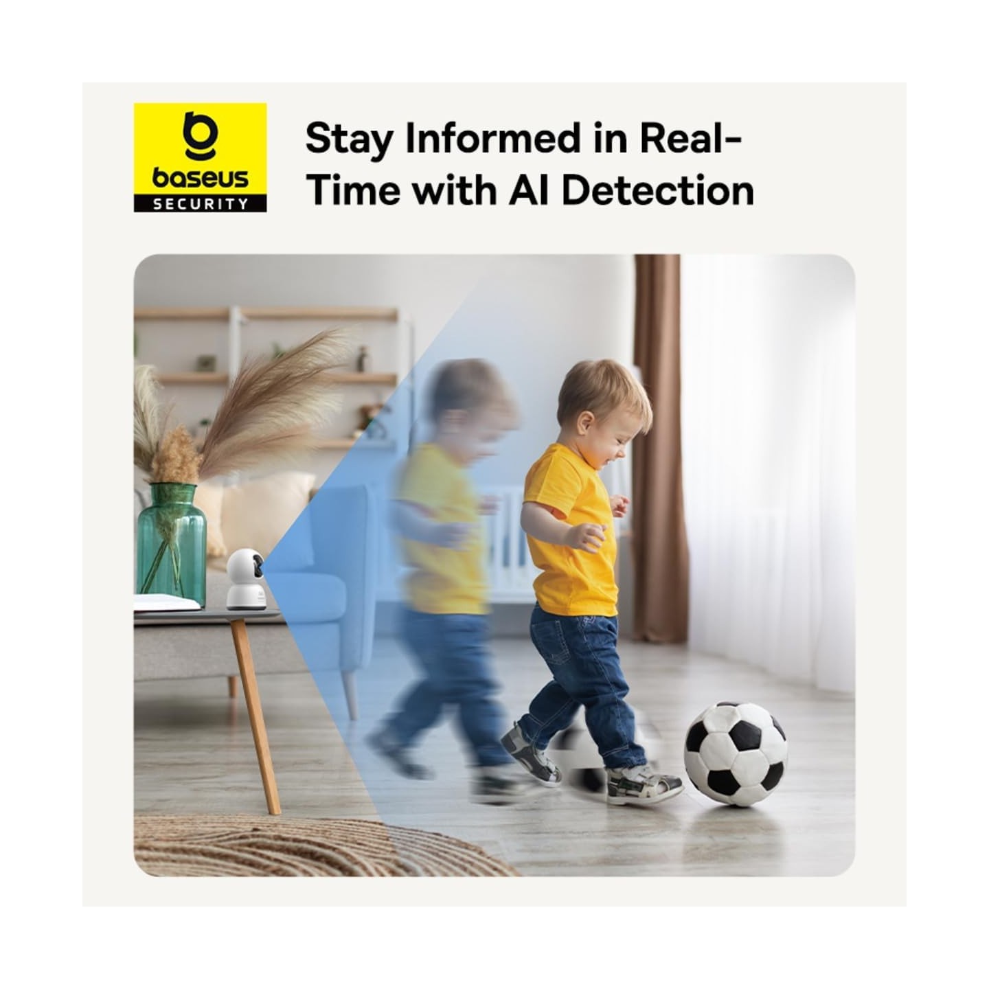 Baseus Security - P1 Lite - Indoor Camera 2K White EU — Buy in Cyprus with Fast Delivery