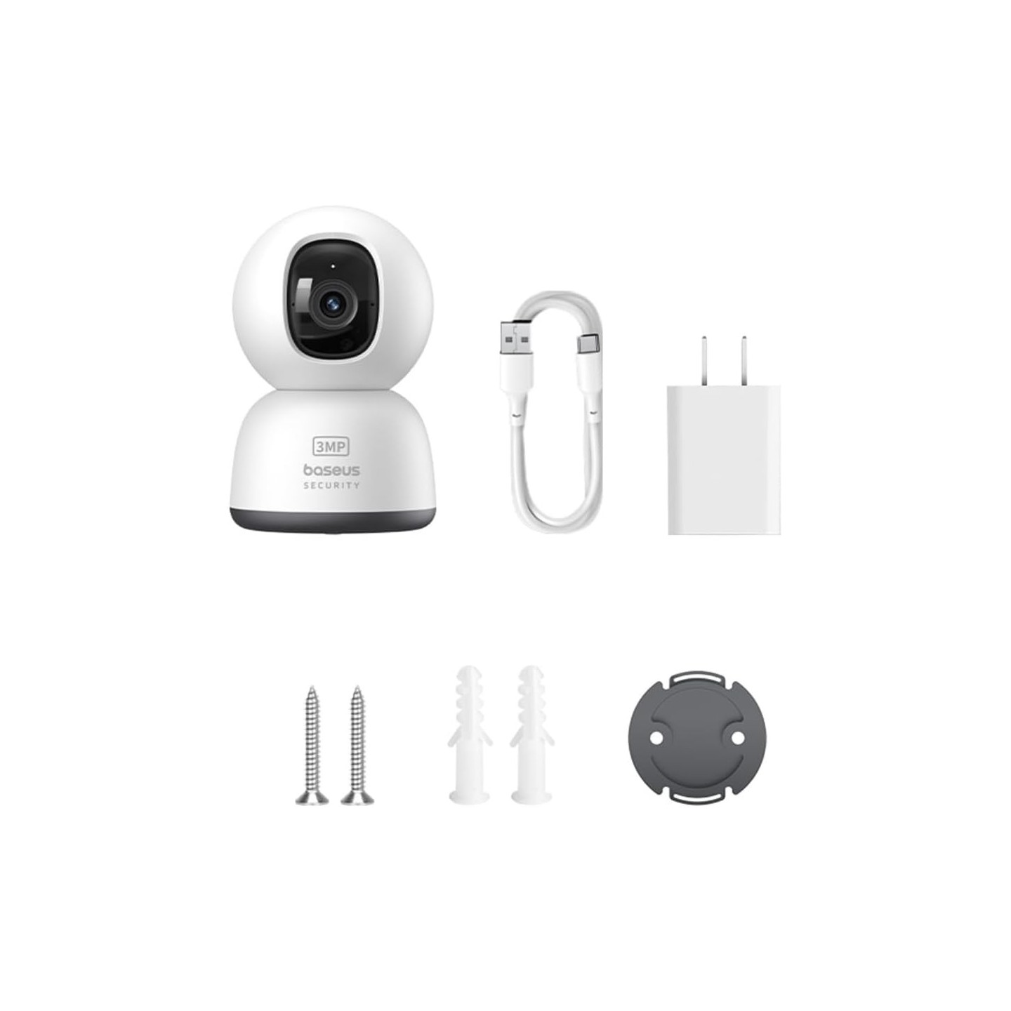 Baseus Security - P1 Lite - Indoor Camera 2K White EU — Buy in Cyprus with Fast Delivery
