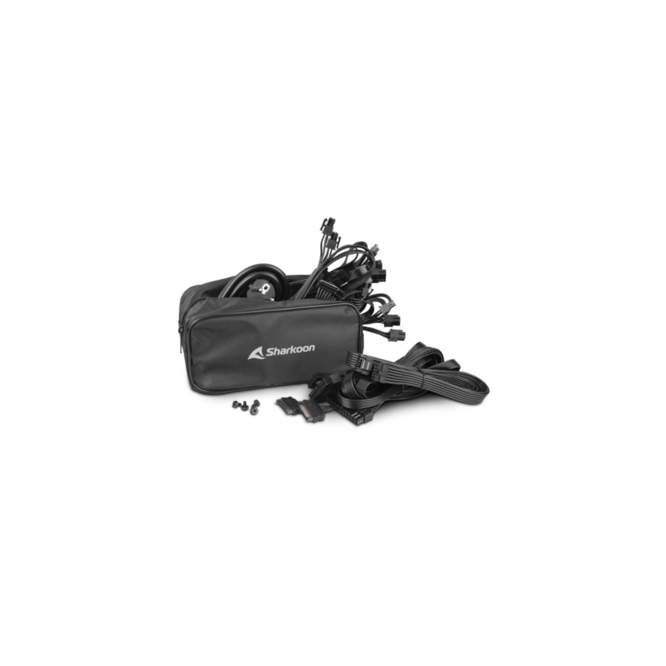 Sharkoon Rebel P30 1000W - 80+ Gold, Fully-Modular ATX 3.0 PSU with PCIe Gen5 12VHPWR — Buy in Cyprus with Fast Delivery