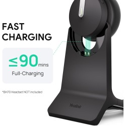 Buy Yealink Headset Charging Stand - BHC70 - for BH70 WH64 with USB Connection in Cyprus, Nicosia, Limassol, Larnaka, Pafos