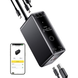 Buy Baseus Desktop Charger 240W 3C+U+DC Touch Display & App Control incl 240W Ch... in Cyprus, Nicosia, Limassol, Larnaka, Pafos