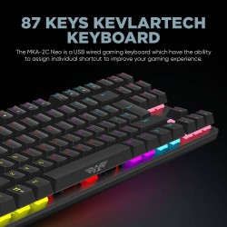 Armaggeddon MKA-2C NEO 87-Key Linear Red Mechanical Gaming Keyboard (Boxed) — Buy in Cyprus with Fast Delivery