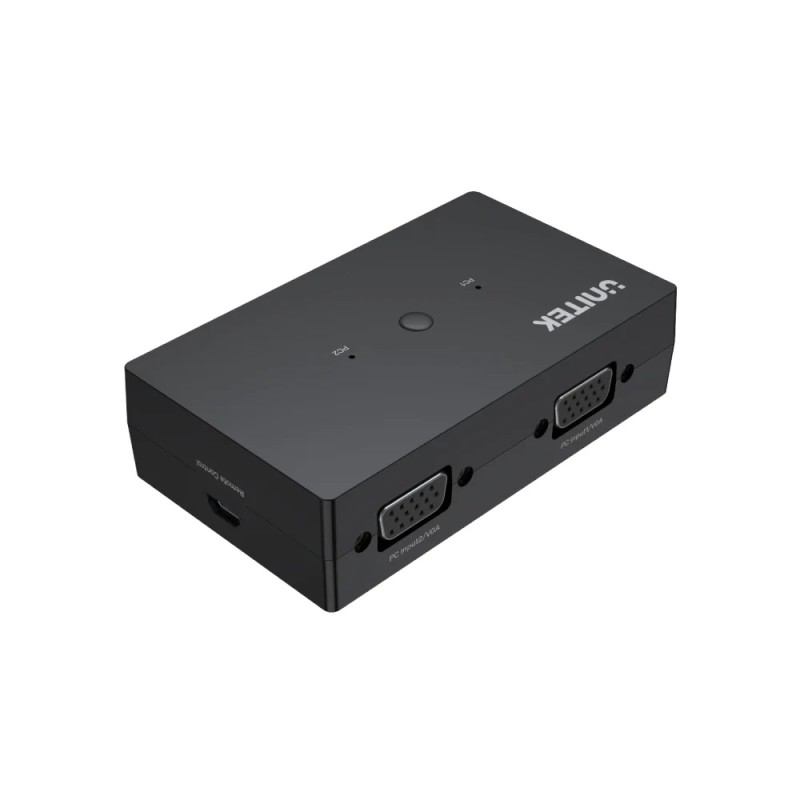 Unitek VGA KVM Switch - U-8709ABK - 2In1Out, 3-Port USB2.0 Hub — Buy in Cyprus with Fast Delivery