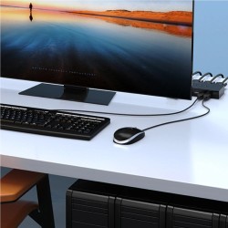 Unitek VGA KVM Switch - U-8709ABK - 2In1Out, 3-Port USB2.0 Hub — Buy in Cyprus with Fast Delivery