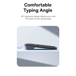 Buy Baseus Wireless Tri-Mode Keyboard Frosted Gray - K01B - Wireless Tri-Mode Ke... in Cyprus, Nicosia, Limassol, Larnaka, Pafos