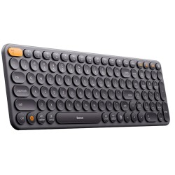 Baseus K01B Wireless Tri-Mode Keyboard Frosted Gray - 105 Keys (Boxed) — Buy in Cyprus with Fast Delivery