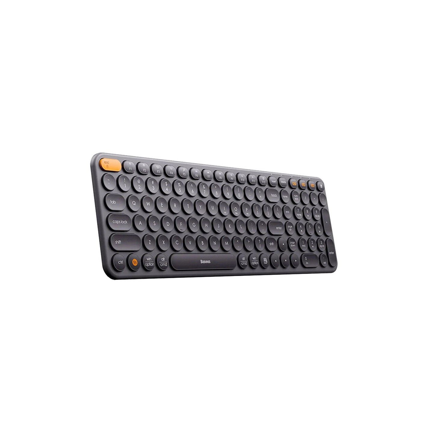 Baseus K01B Wireless Tri-Mode Keyboard Frosted Gray - 105 Keys (Boxed) — Buy in Cyprus with Fast Delivery