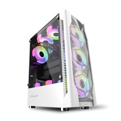 Armaggeddon Gaming Case TRITRON 3 ATX 3xARGB White (Boxed) — Buy in Cyprus with Fast Delivery