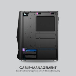 Armaggeddon Gaming Case TRITRON 3 ATX 3xARGB White (Boxed) — Buy in Cyprus with Fast Delivery