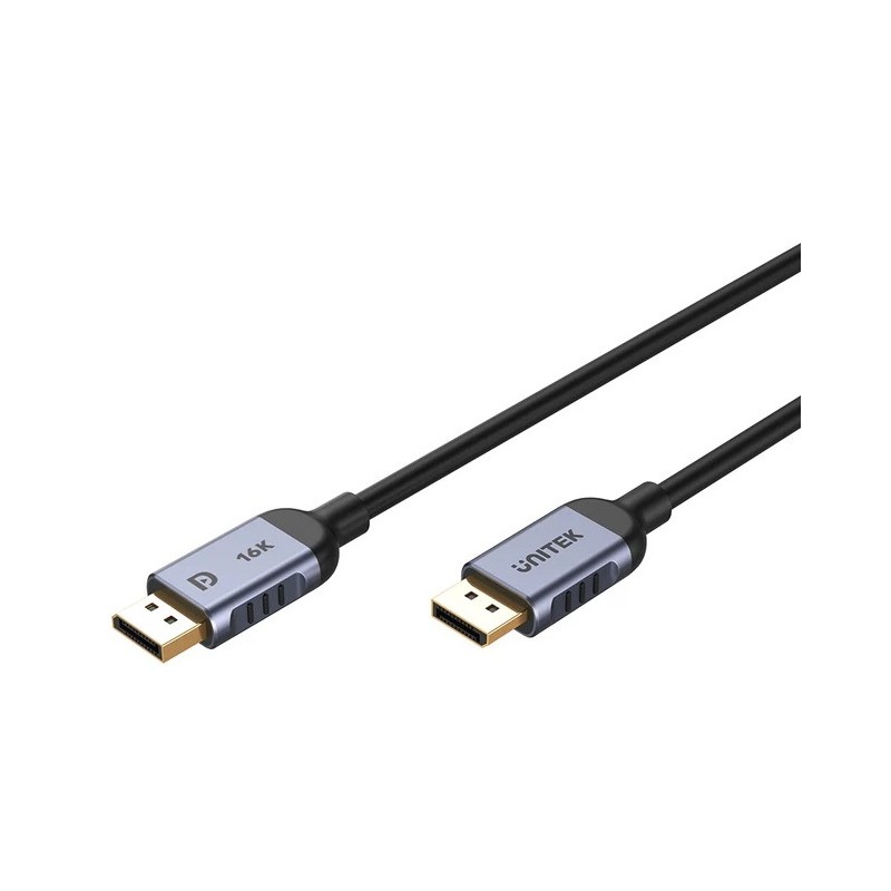 Buy Unitek DisplayPort 2.1 Cable - C1626GY-1.5M - 8K 120Hz 1.5m in Cyprus, Nicosia, Limassol, Larnaka, Pafos