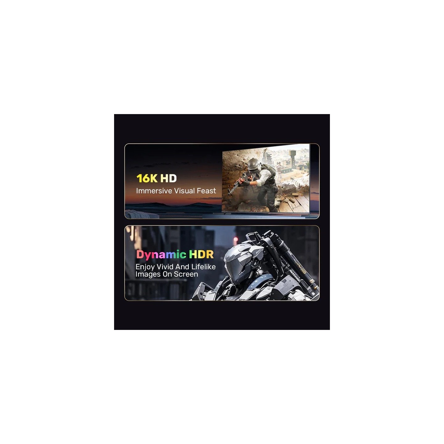 Unitek DisplayPort 2.1 Cable - C1626GY-1.5M - 8K 120Hz 1.5m — Buy in Cyprus with Fast Delivery