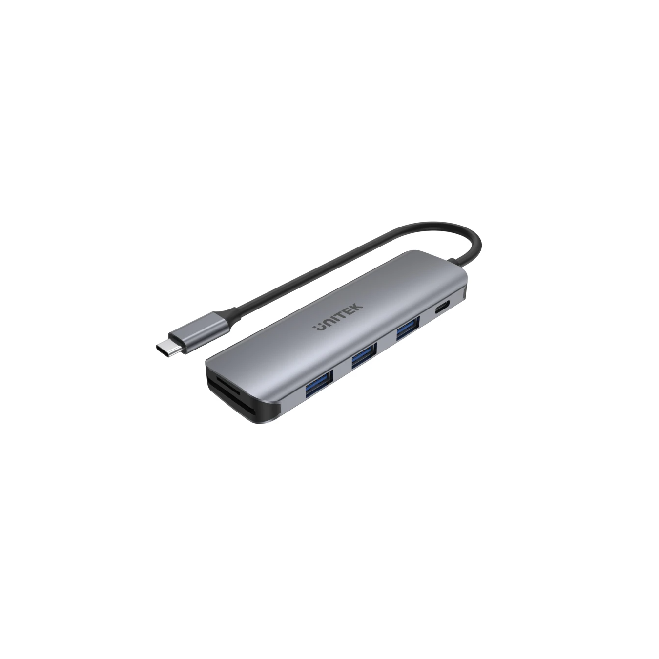 Unitek H1107C USB-C Hub – 3x USB-A 5Gbps PD100W | Armenius Store