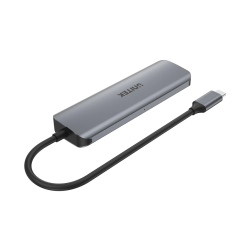 Buy Unitek Hub - H1107C - Alum Type-C Hub 3x USB3.1 SD PD100W Space Grey in Cyprus, Nicosia, Limassol, Larnaka, Pafos