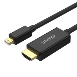 Unitek Mini DP to 4K HDMI Cable - V1152A - 2.0m — Buy in Cyprus with Fast Delivery