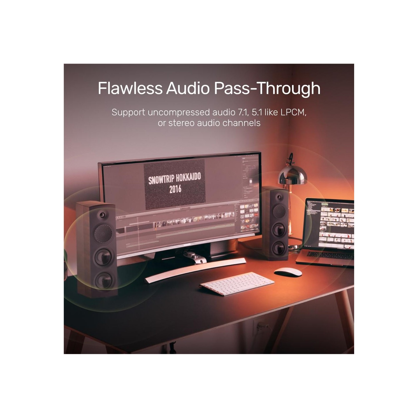 Unitek Mini DP to 4K HDMI Cable - V1152A - 2.0m — Buy in Cyprus with Fast Delivery