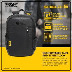 Buy Armaggeddon Anti-Theft Gaming Bag - SHIELD 5 - Black in Cyprus, Nicosia, Limassol, Larnaka, Pafos